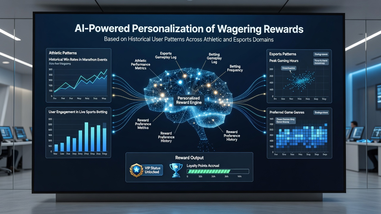 Visualisierung von Nutzerdatenströmen zwischen Sport- und Gaming-Plattformen mit KI-Analyse