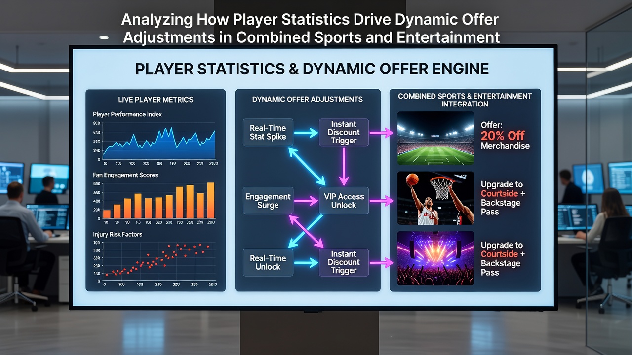 Visualisierung von Leistungsmetriken und deren Einfluss auf Bonusverteilungen in Sport- und Entertainment-Ökosystemen